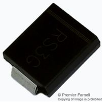 Multicomp Pro SS26 Schottky Rectifier, 2A, 60V, DO-214AA
