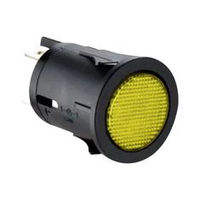 Multicomp Pro MPP12-6B205MM1CAS05L06-S001 Pushbutton Sw, Spst, 0.4A, 32VAC, Panel
