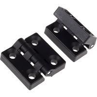 Rs Pro Nylon Butt Hinge, Screw Fixing 48mm X 48mm X 10.5mm