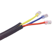 Multicomp Pro 1432 Tubing, Split Loom, 15.571MM, Grey, 50FT