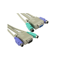 Rs Pro 1828850 Male PS/2 X 2; Vga to Female; Male PS/2 X 2; Svga Kvm Cable