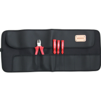 Kennedy KEN5930870K Pvc, Tool Rolls, 14 Pockets, Black