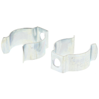 Rs Pro 7777791 Clip Type Round Lamp Light Clamp for Compact Fluorescent, Fluorescent Lamps, 4mm Fixing Hole Diamet