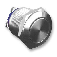 Multicomp Pro AV01-B22-M1-F-IP65 Switch, ANTI-VANDAL, OFF-MOM, Flush