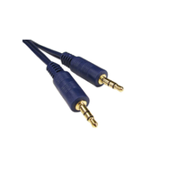 Rs Pro 1924393 Male 3.5mm Stereo Jack to Male 3.5mm Stereo Jack Aux Cable, Black, 2m