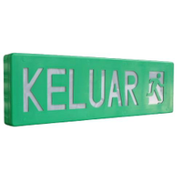 Everbright EEX-11-2SWKR Led Keluar Sign Fitting Single Sided Arrow Right