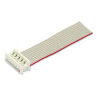 Multicomp Pro MP009111 Cable Assy, 10P Idc RCPT-FREE End, 200MM