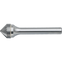 York YRK2108919K Chipbreaker, 6mm, Conical - Carbide Burr, Uncoated, Cut 9