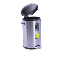 Eko Pedal Bin Belle 12L Matt Steel