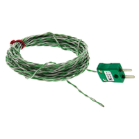 Rs Pro 7621112 Type K Thermocouple 150mm Length, 7/0.2mm Diameter → +250°C