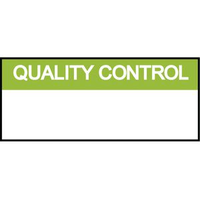 Multicomp Pro 7827313 Label, Quality Cntrl, PK350