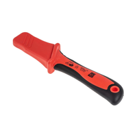 Rs Pro 1923674 Cable Knife, VDE/1000V, 220 Mm Overall, 44 Mm Blade