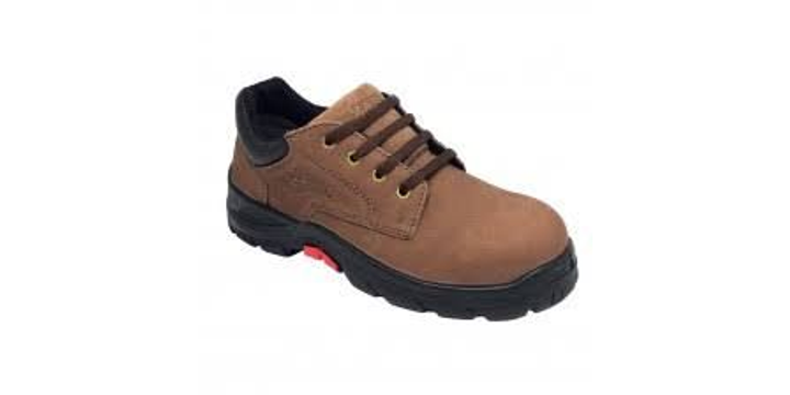 Aetos LACE-UP Safety Shoe, Mocca Nubuck Leather, (893005) Cobalt - Eezee