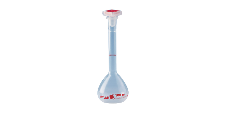 Vitlab Volumetric Flask Pmp Class A 10ml Wpp Stopper 1019 Batch Cert 9276 949 Eezee 5692