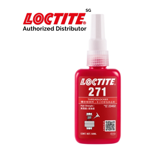 loctite 271 acrylic anaerobic threadlocker red 50ml henkel authorized distributor ffoo 600